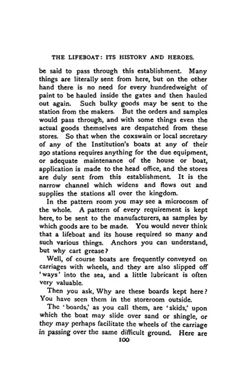 Text listing comprehensive equipment requirements